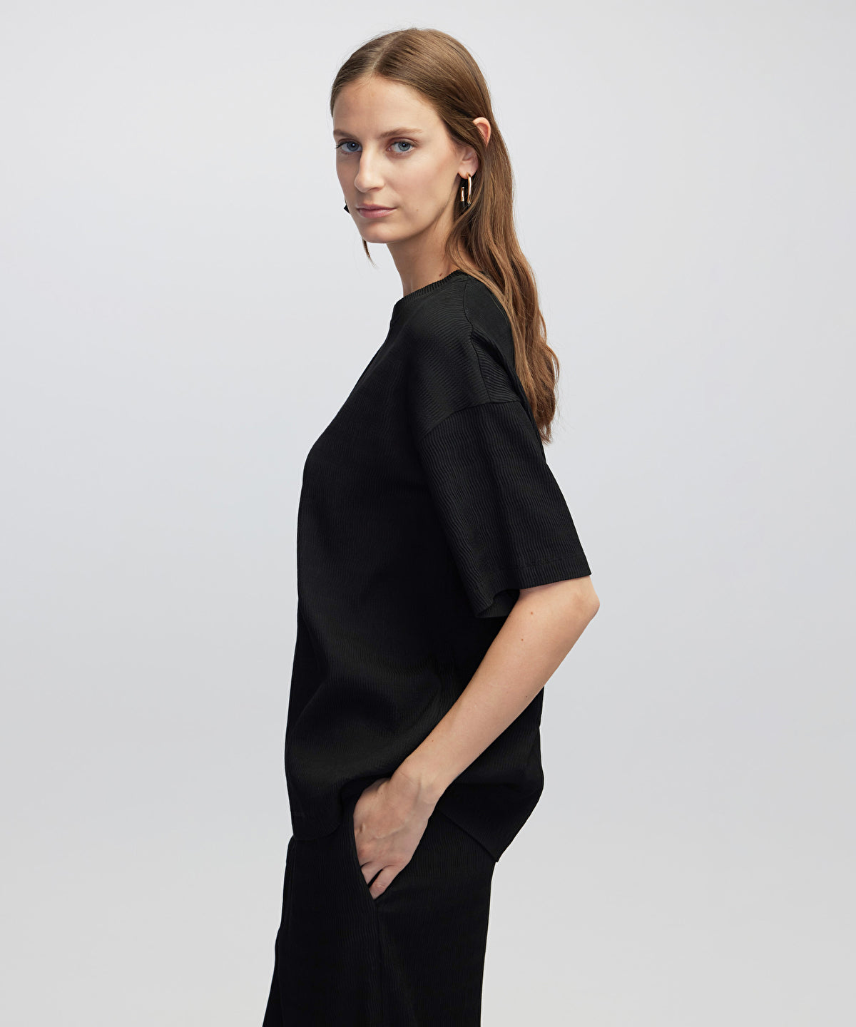 Zoomed Textured Blouse