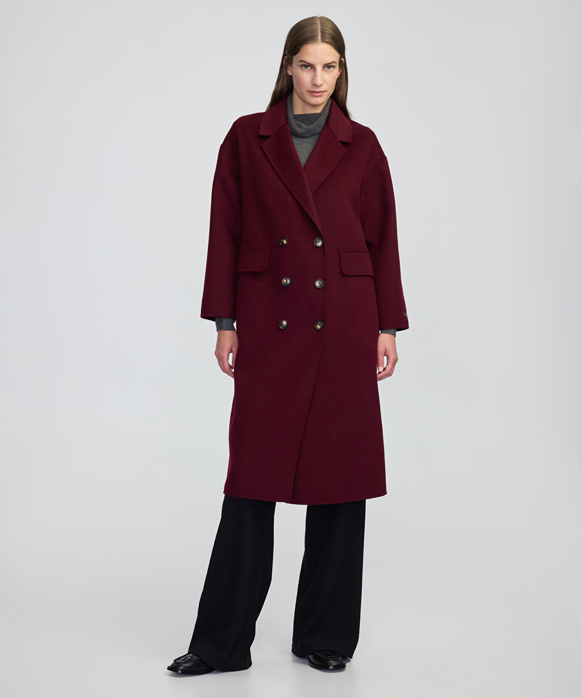 Double-Breasted Coat