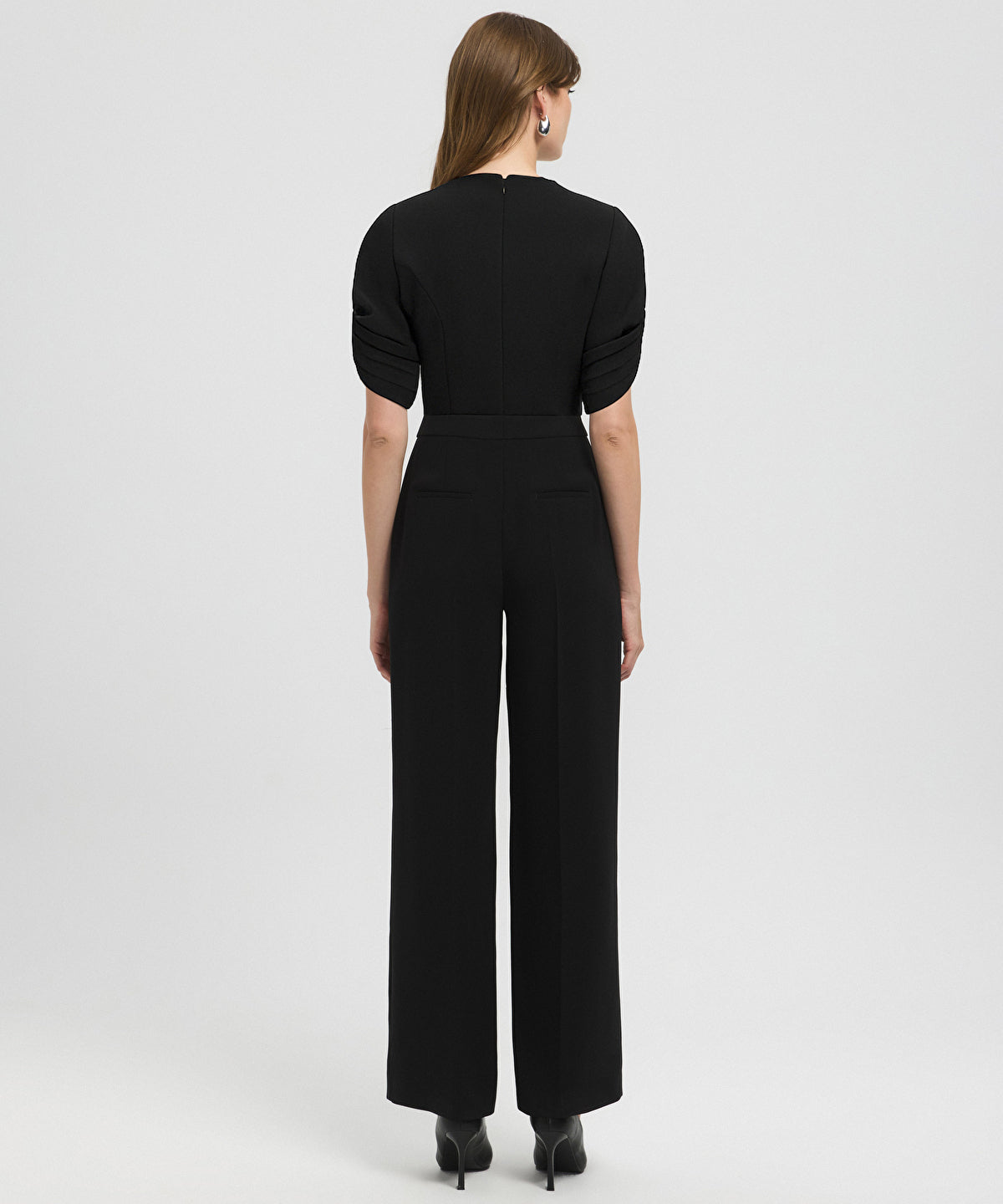 Zoomed Color-Block Embellished Jumpsuit