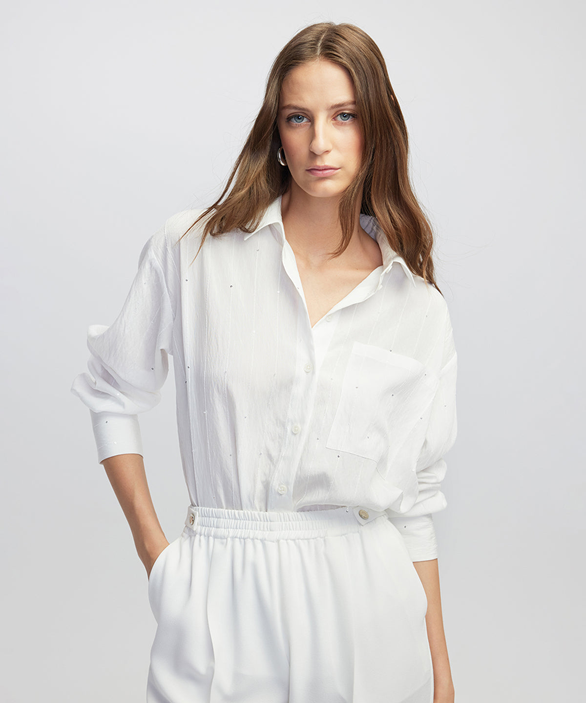 Zoomed Sequin Shirt