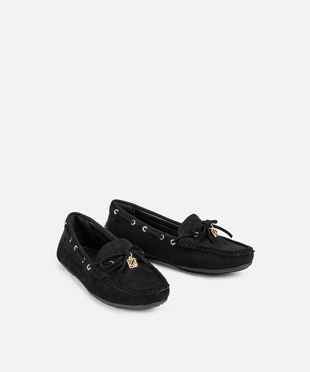 Monogram Buckle Loafers