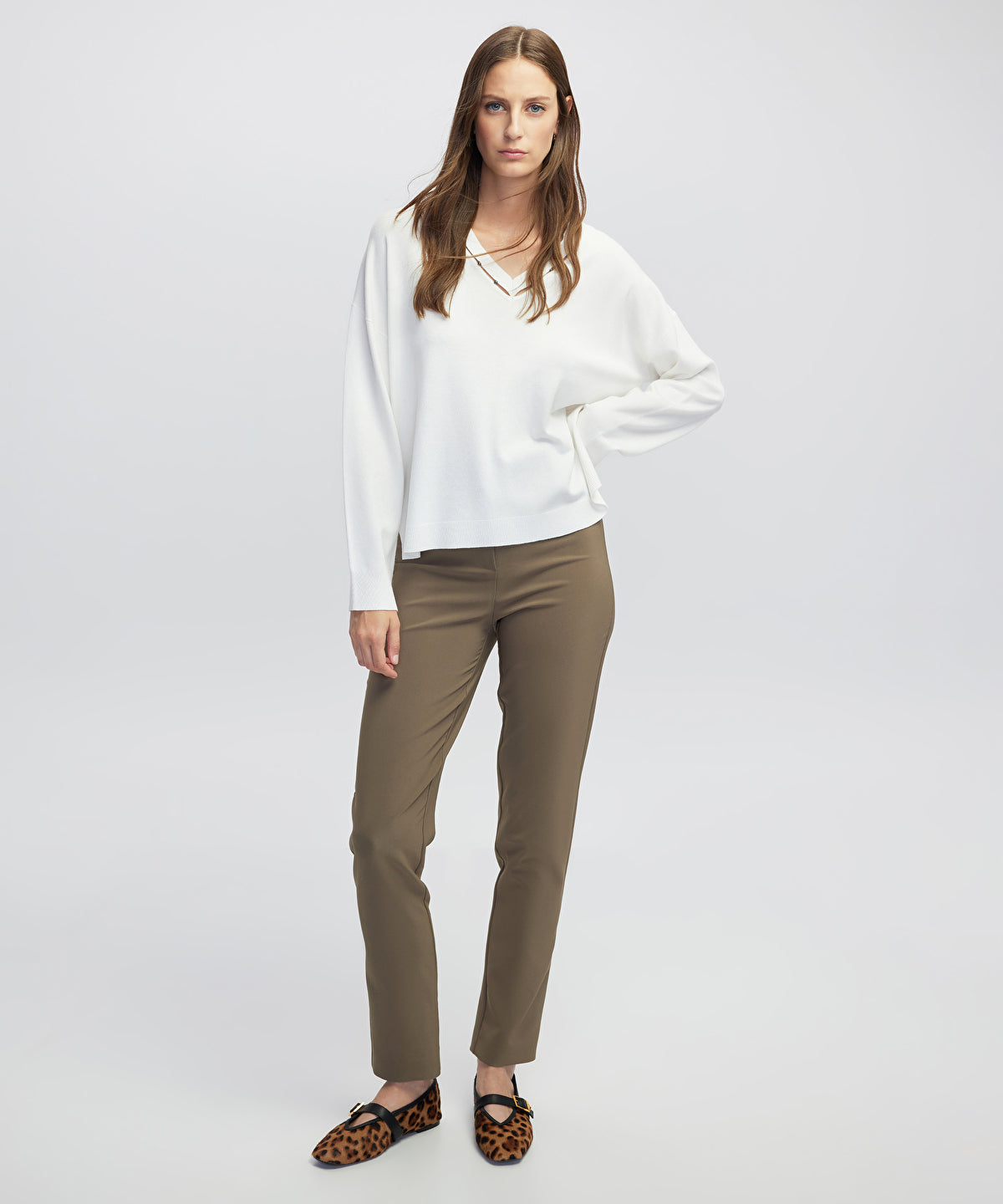 Embellished Cutout Knit Sweater