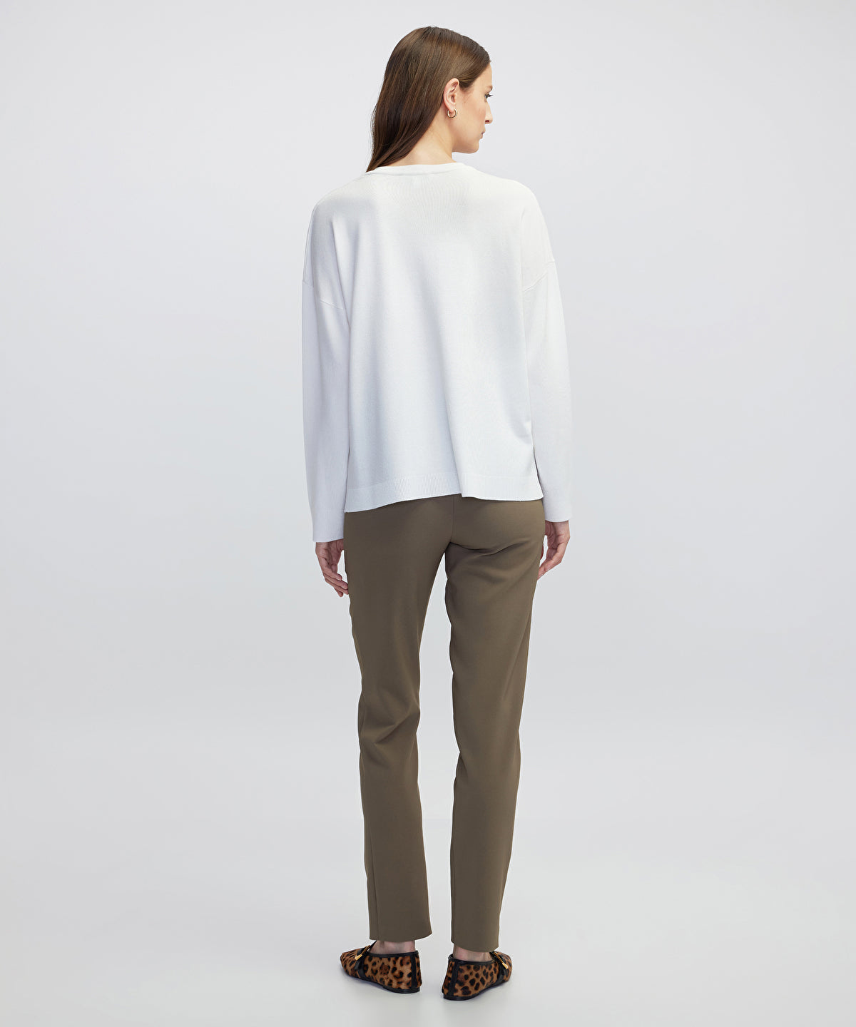 Embellished Cutout Knit Sweater