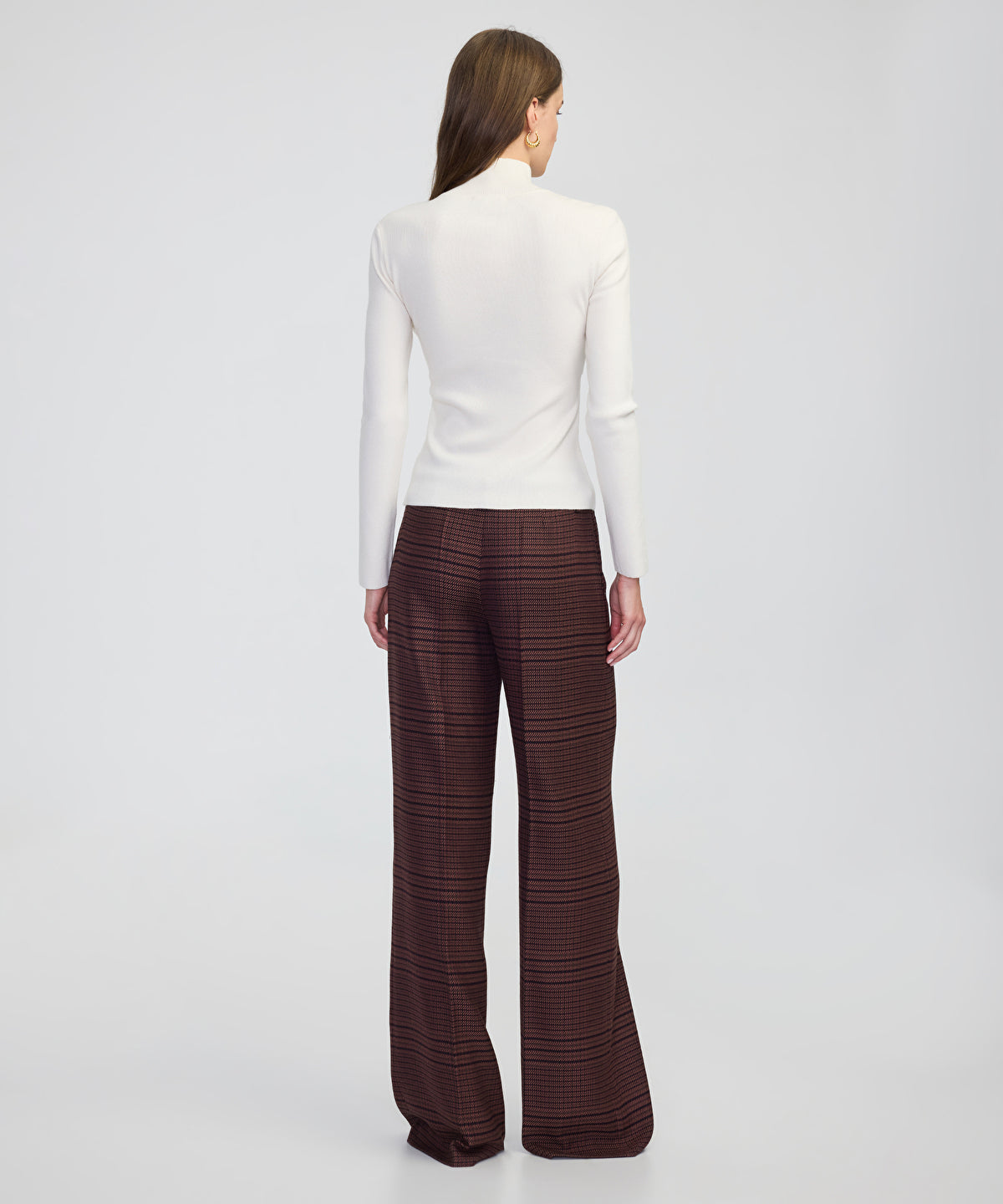 Layered-Effect Knit Top