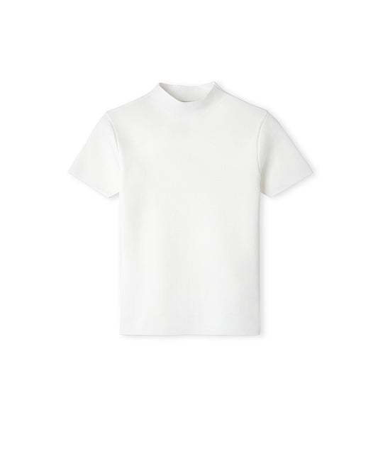 High-Neck Knit Top