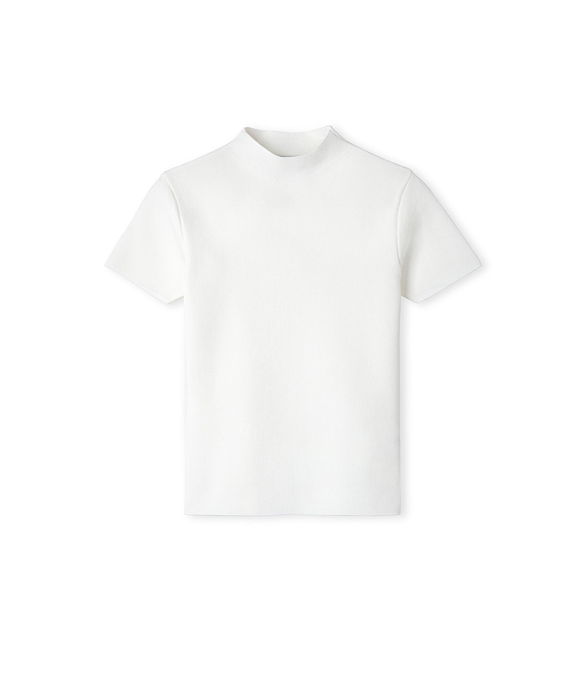High-Neck Knit Top