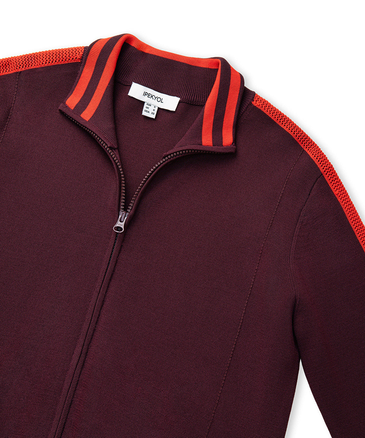 Color-Block Knit Sweatshirt