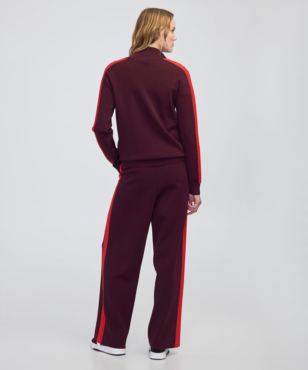 Color-Block Knit Sweatshirt