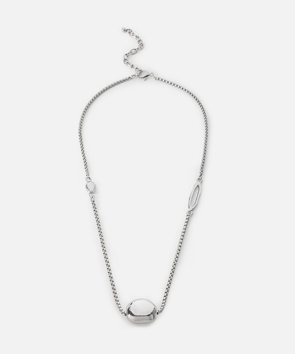 Multi-Piece Metal Necklace