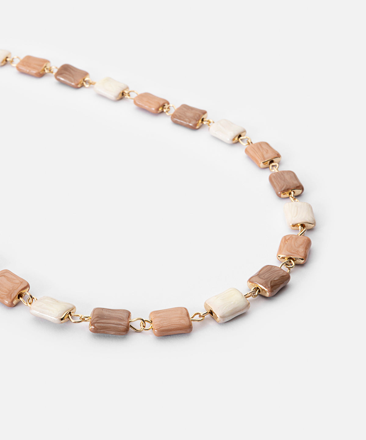 Multicolored Resin Necklace