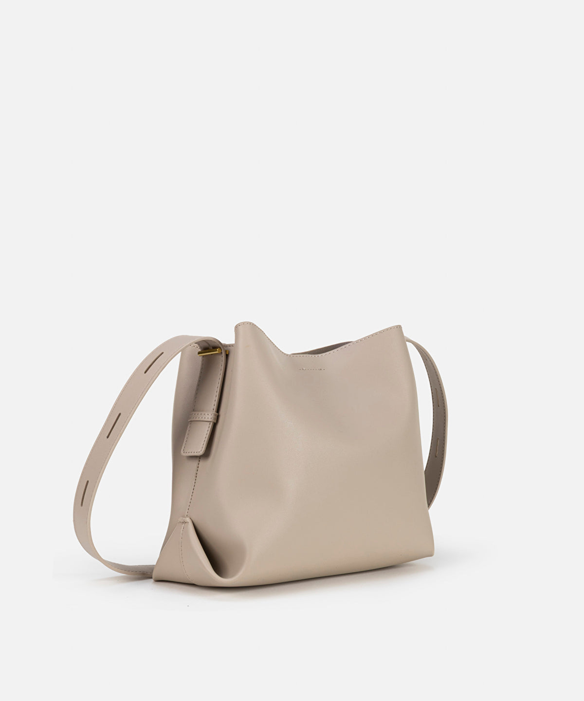 Zoomed Leather-Effect Bag