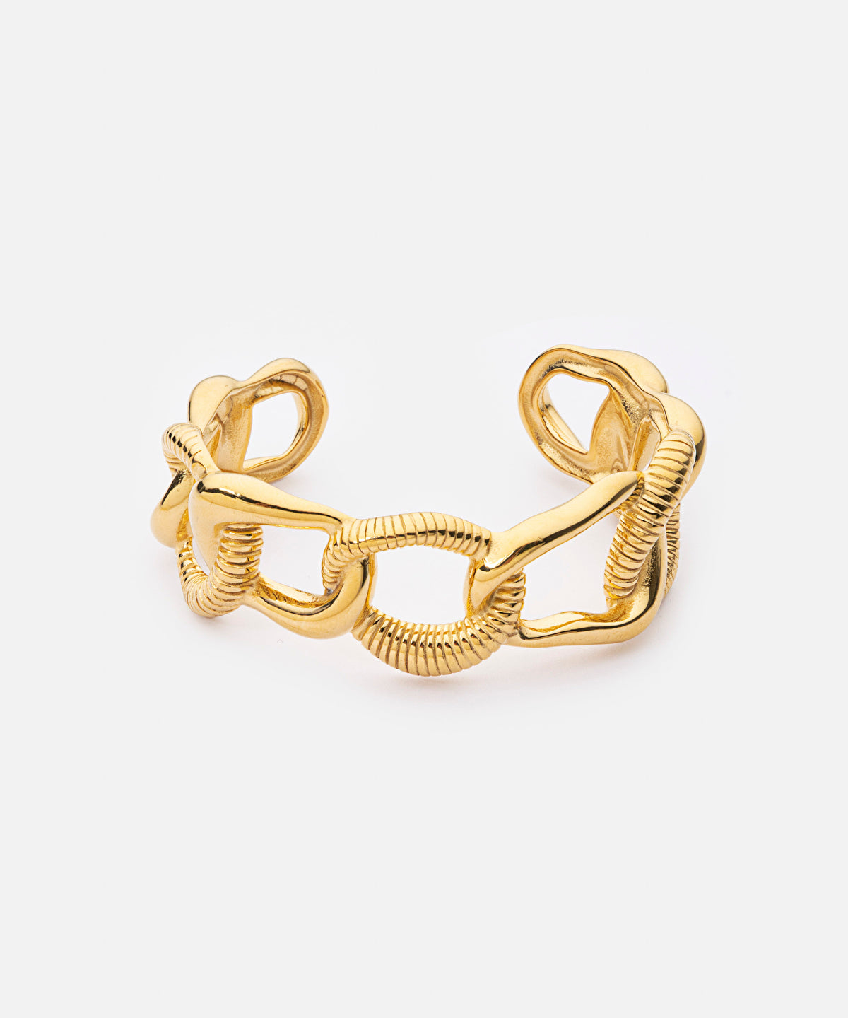 Intertwined Rigid Bracelet