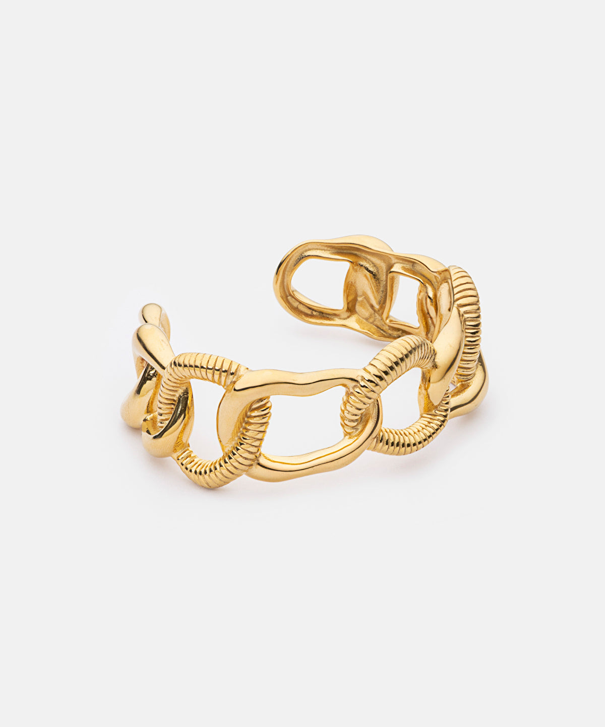 Intertwined Rigid Bracelet
