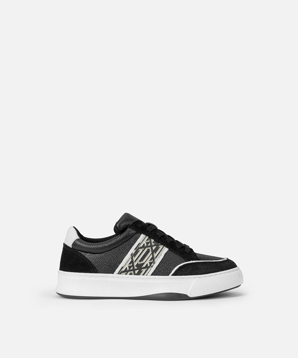 Monogram Print Sneakers