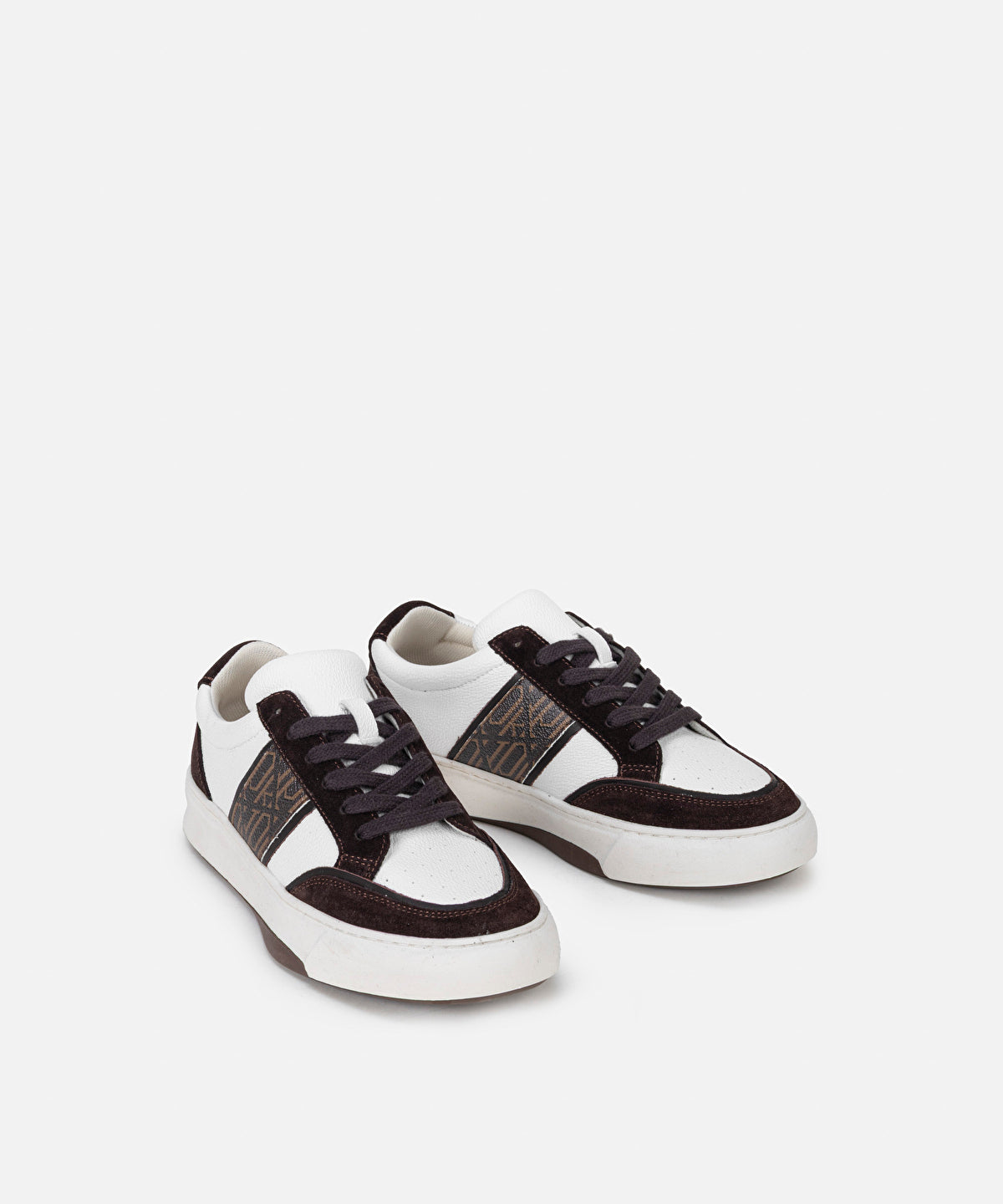 Monogram Print Sneakers