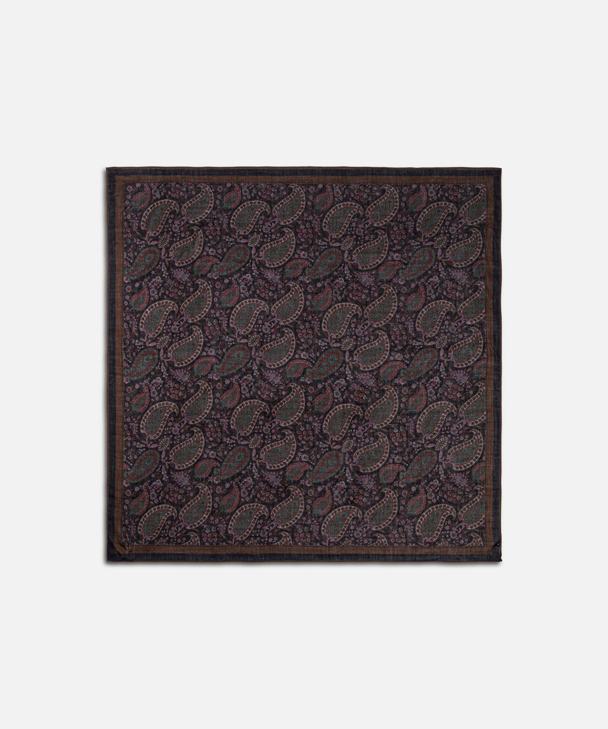 Zoomed Wool Blend Scarf