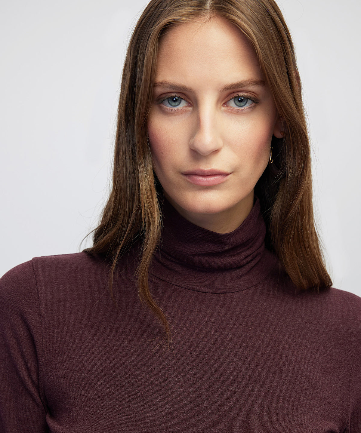 Turtleneck Basic T-Shirt