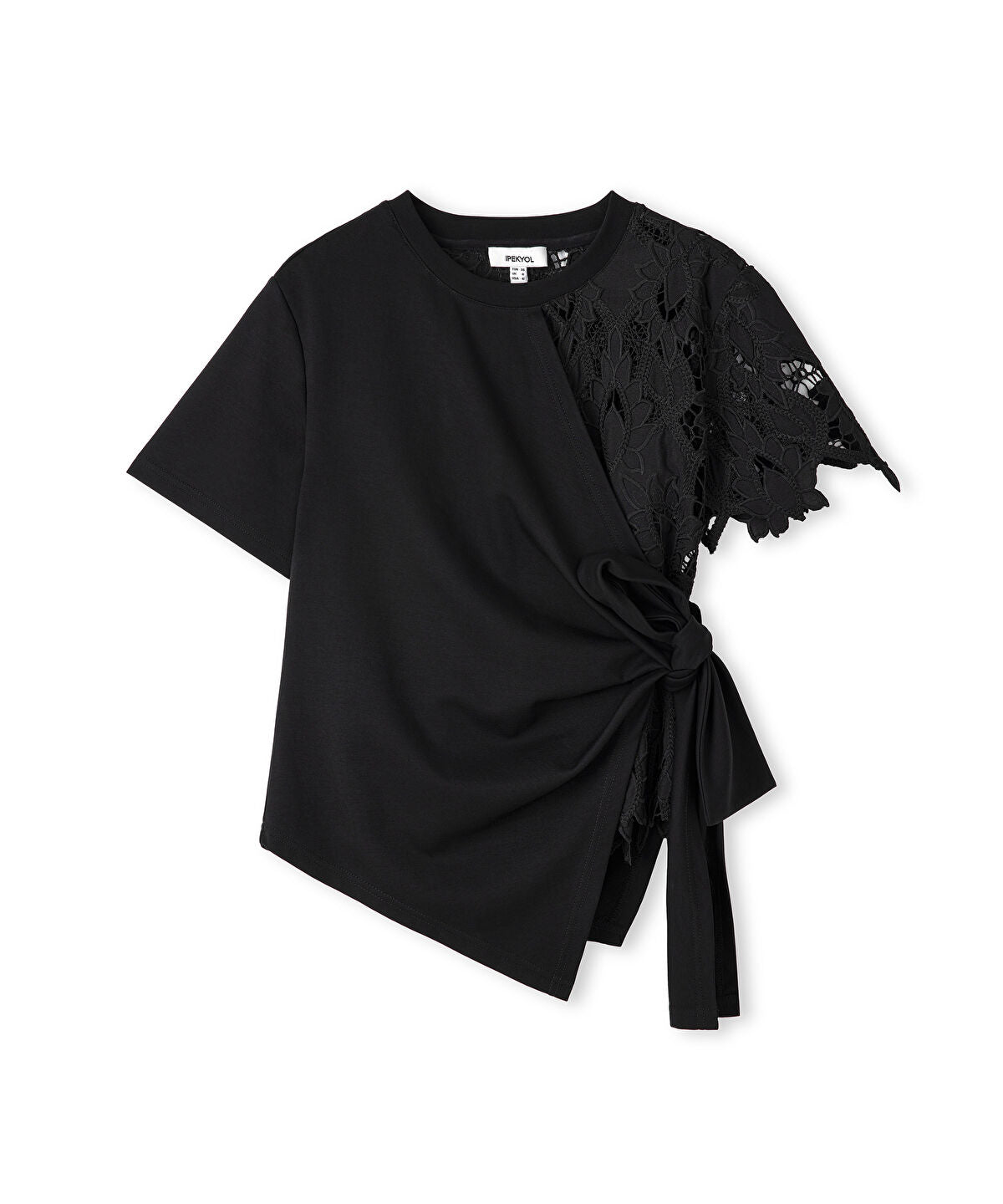 Mixed Asymmetric T-Shirt