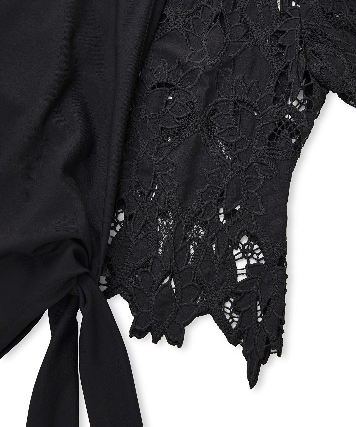 Mixed Asymmetric T-Shirt