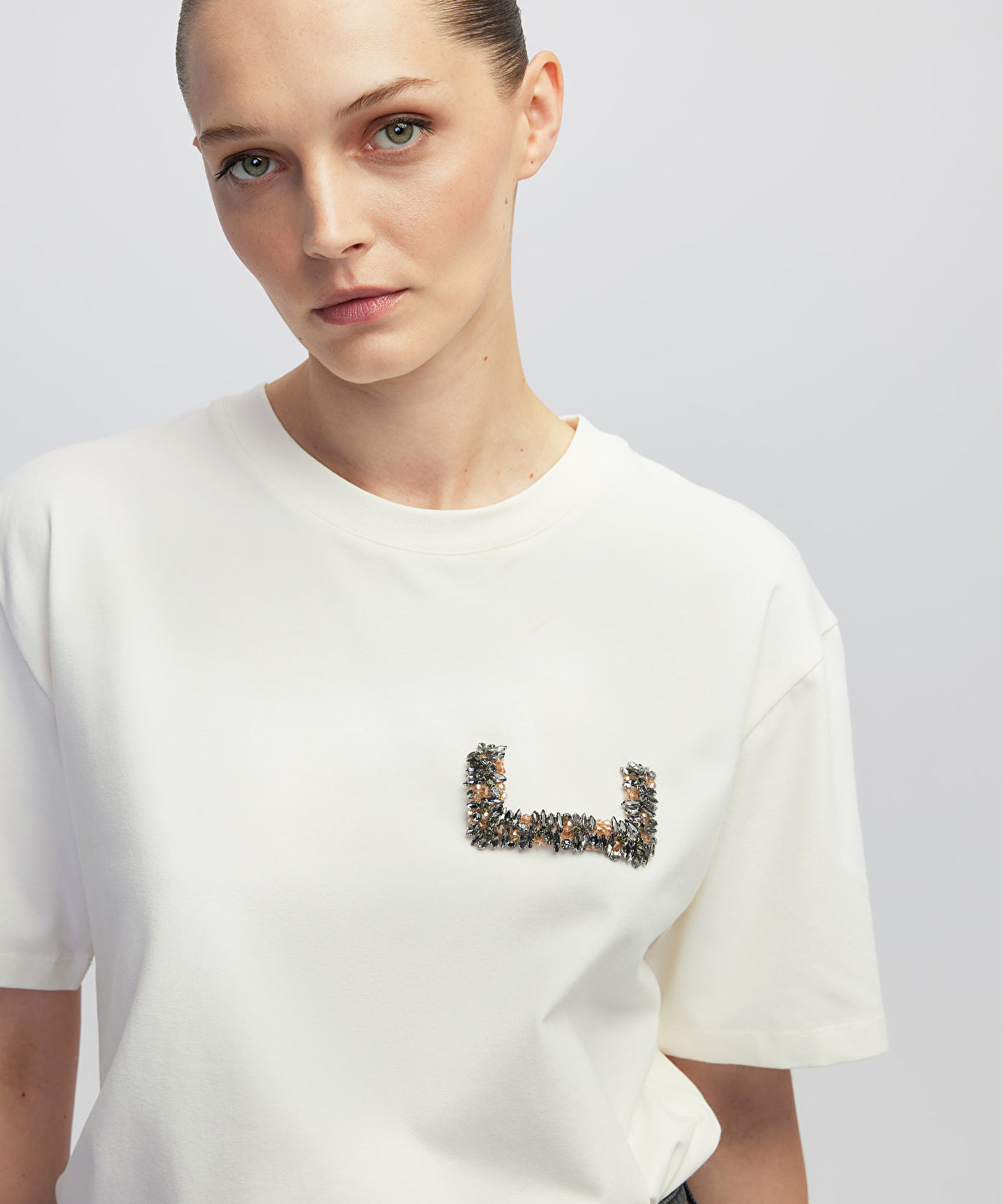 T-shirt with Applique