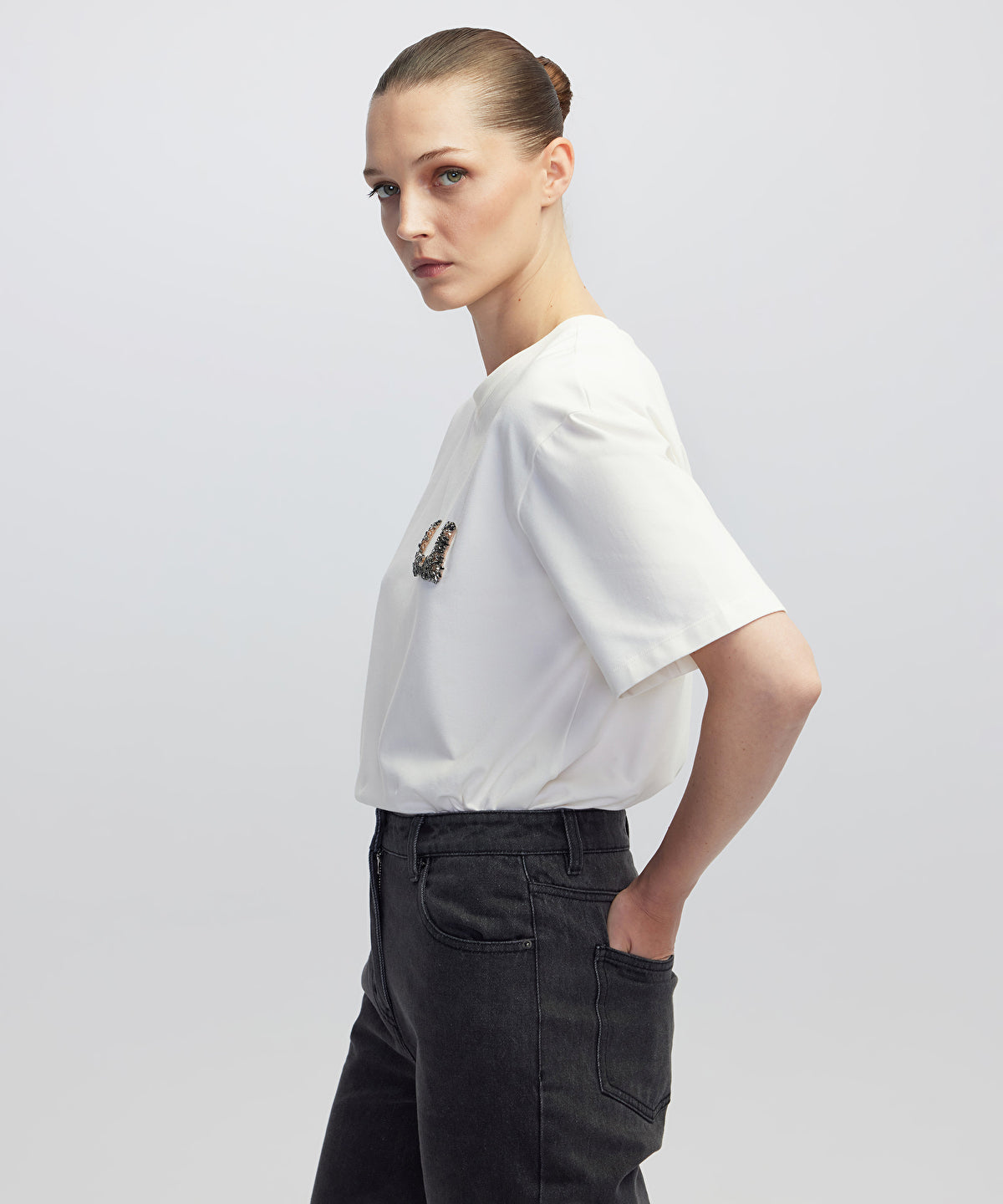 T-shirt with Applique