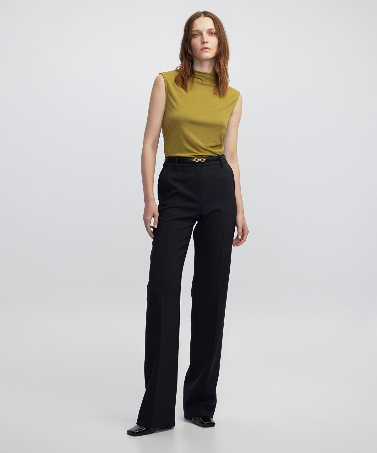 Zoomed Gathered T-Shirt