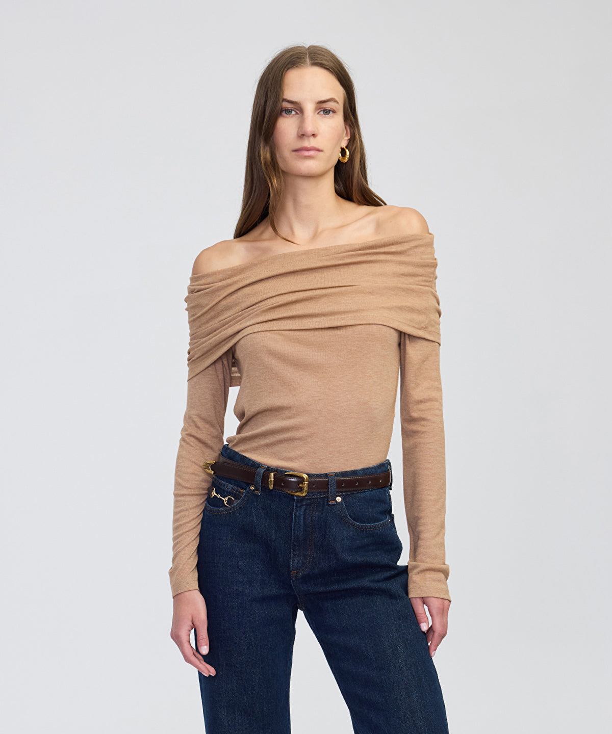 Off-the-Shoulder T-Shirt