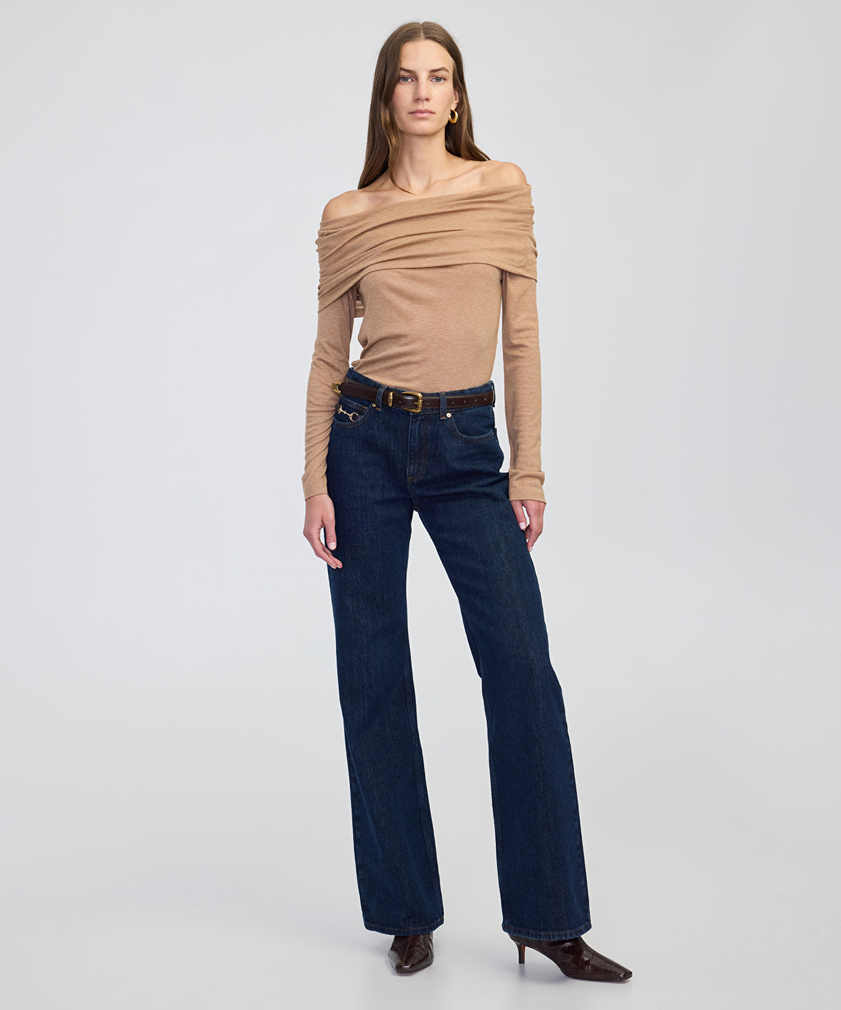 Off-the-Shoulder T-Shirt