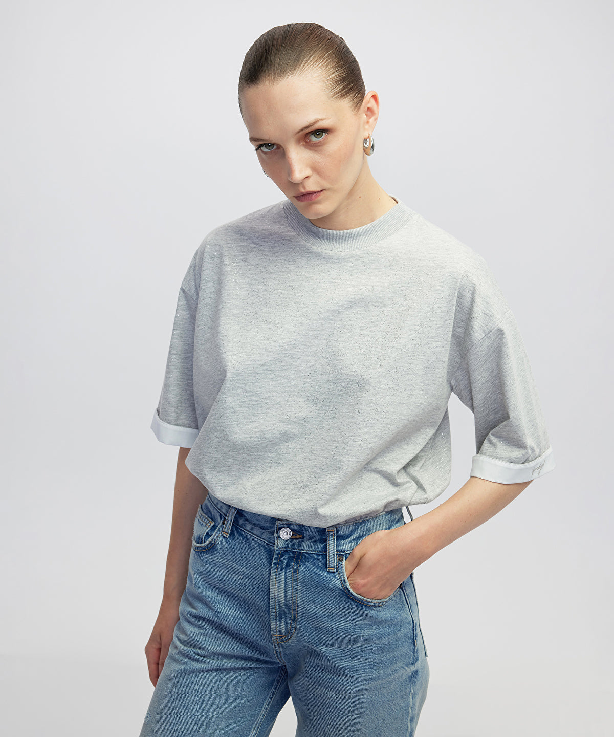 Zoomed Embroidered T-Shirt