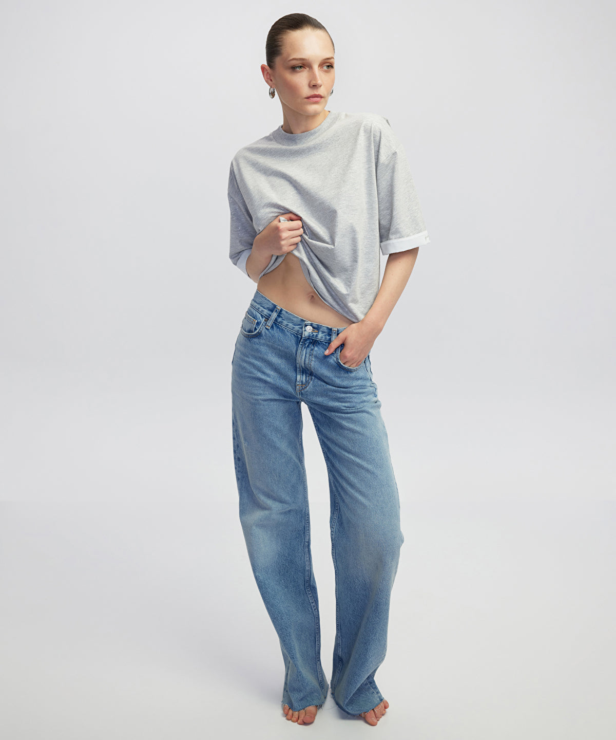 Zoomed Embroidered T-Shirt
