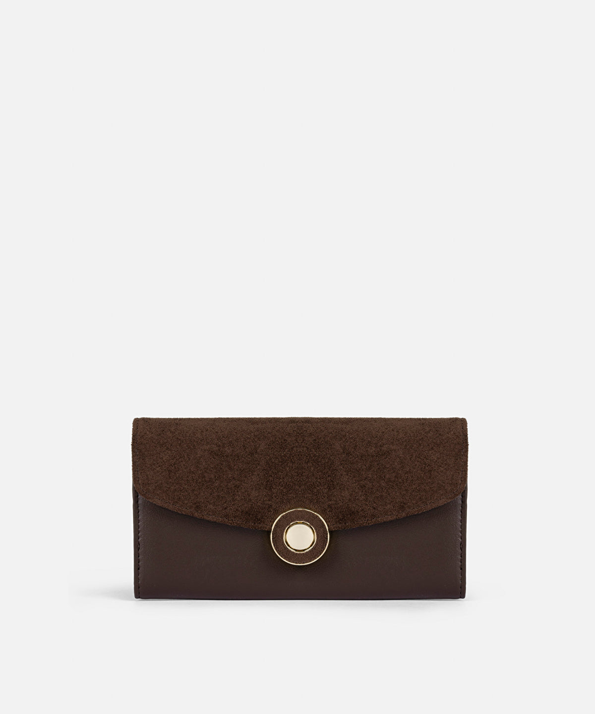 Contrast Flap Wallet