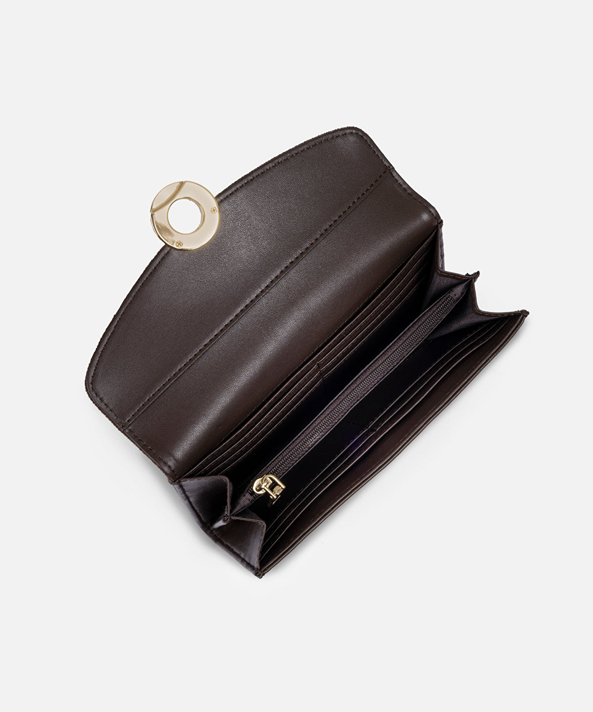 Contrast Flap Wallet