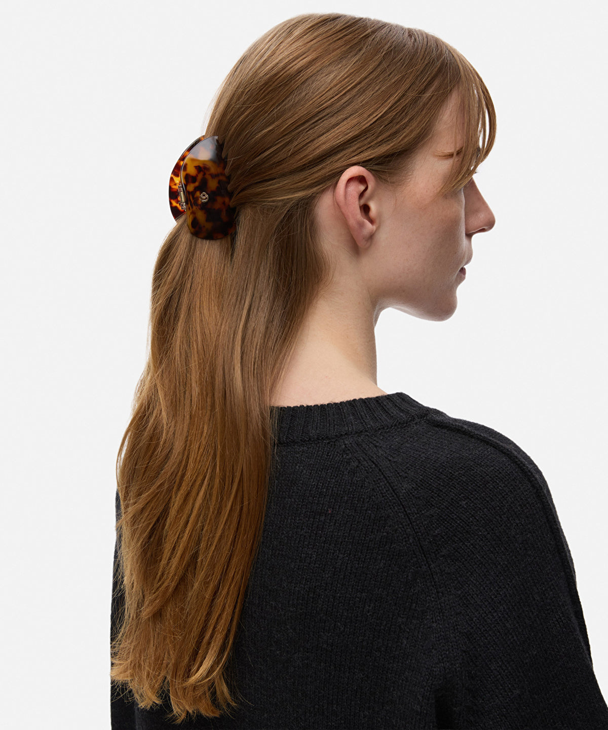 Set of Two Tortoiseshell Hair Clips