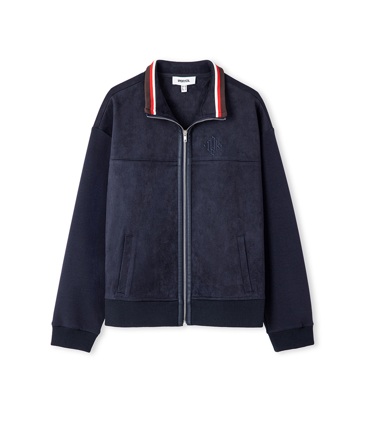 3D Monogram Embroidered Sweatshirt