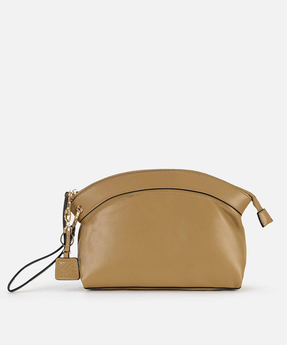 Monogram Buckle Clutch