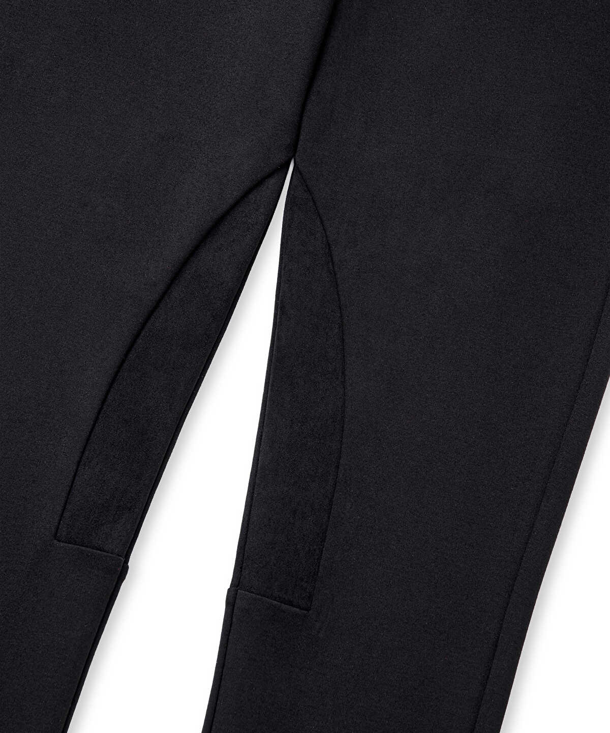 Mixed Media Skinny Trousers