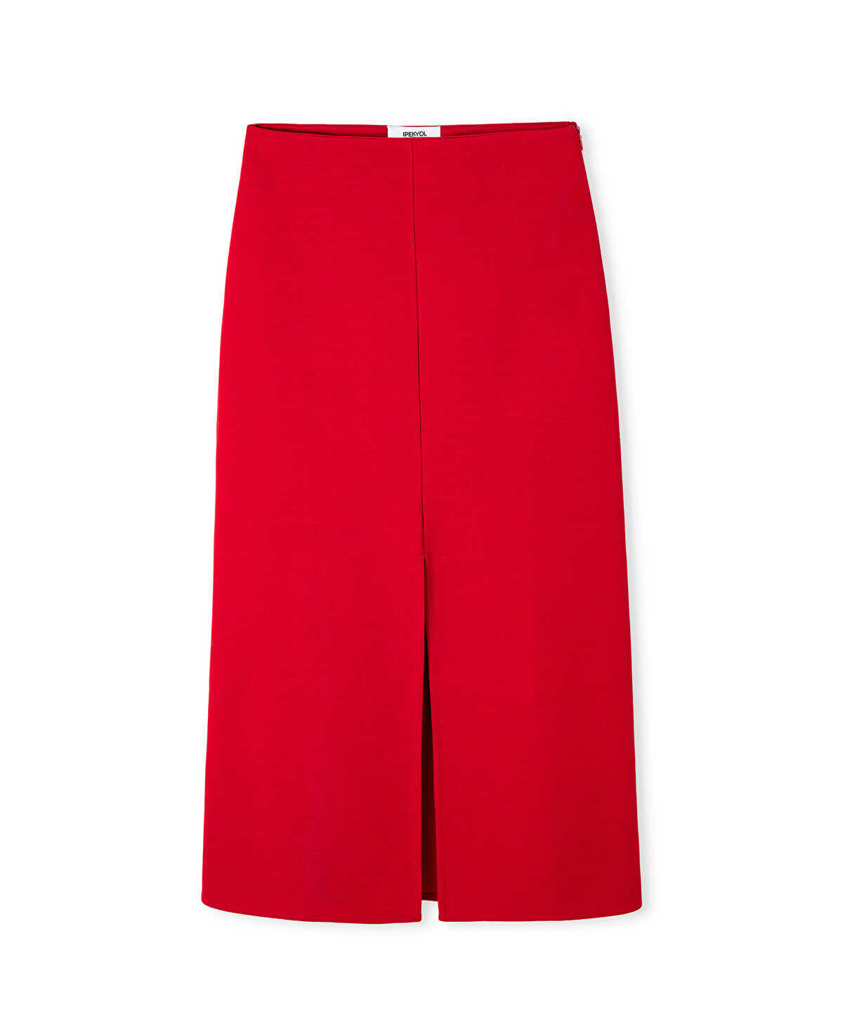 Front-Slit Pencil Skirt