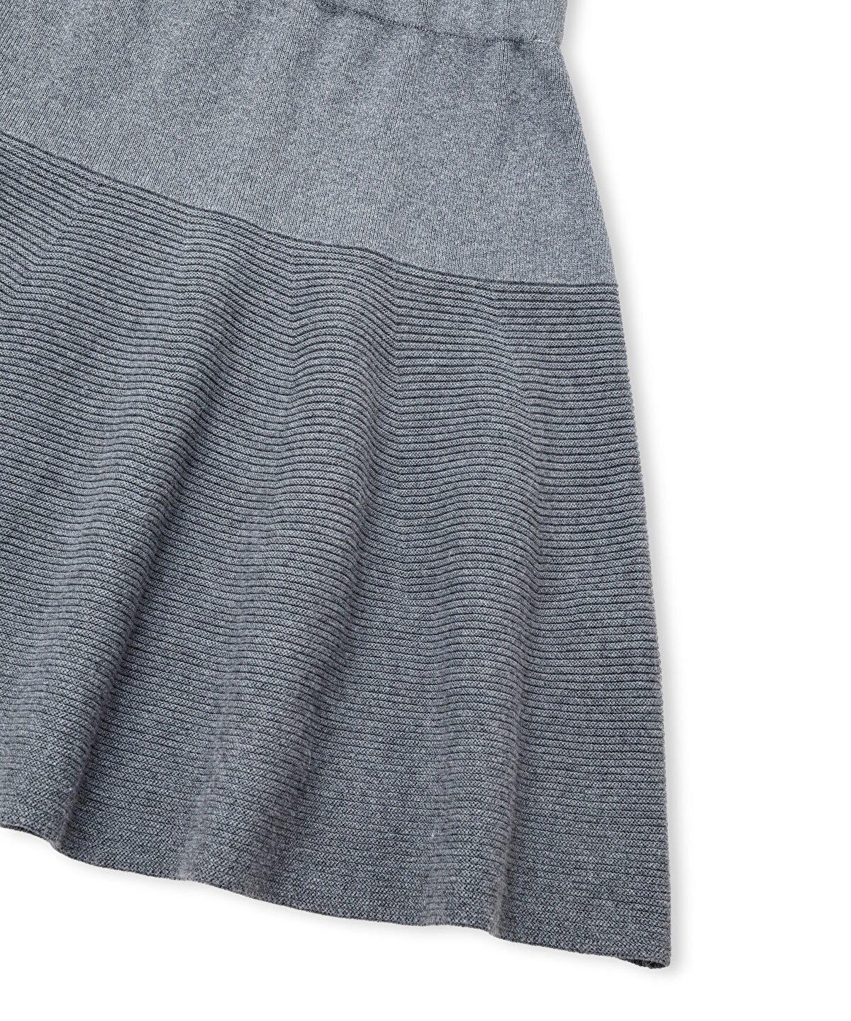 Elastic-Waist Knit Skirt