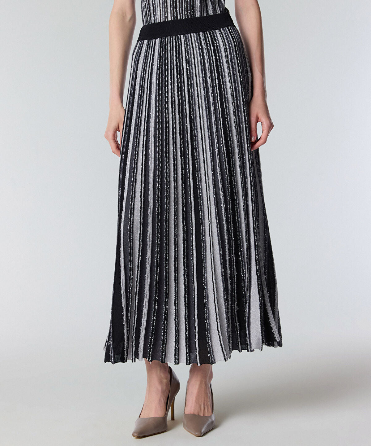 Jacquard Knit Skirt
