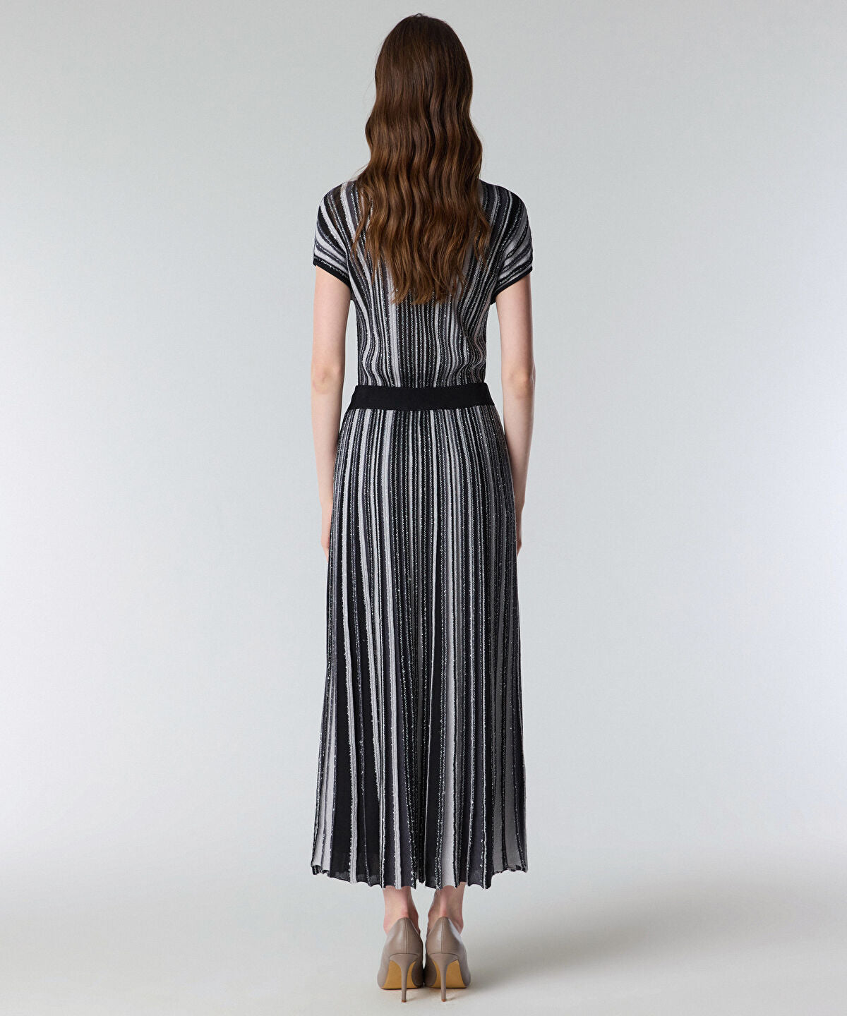 Jacquard Knit Skirt