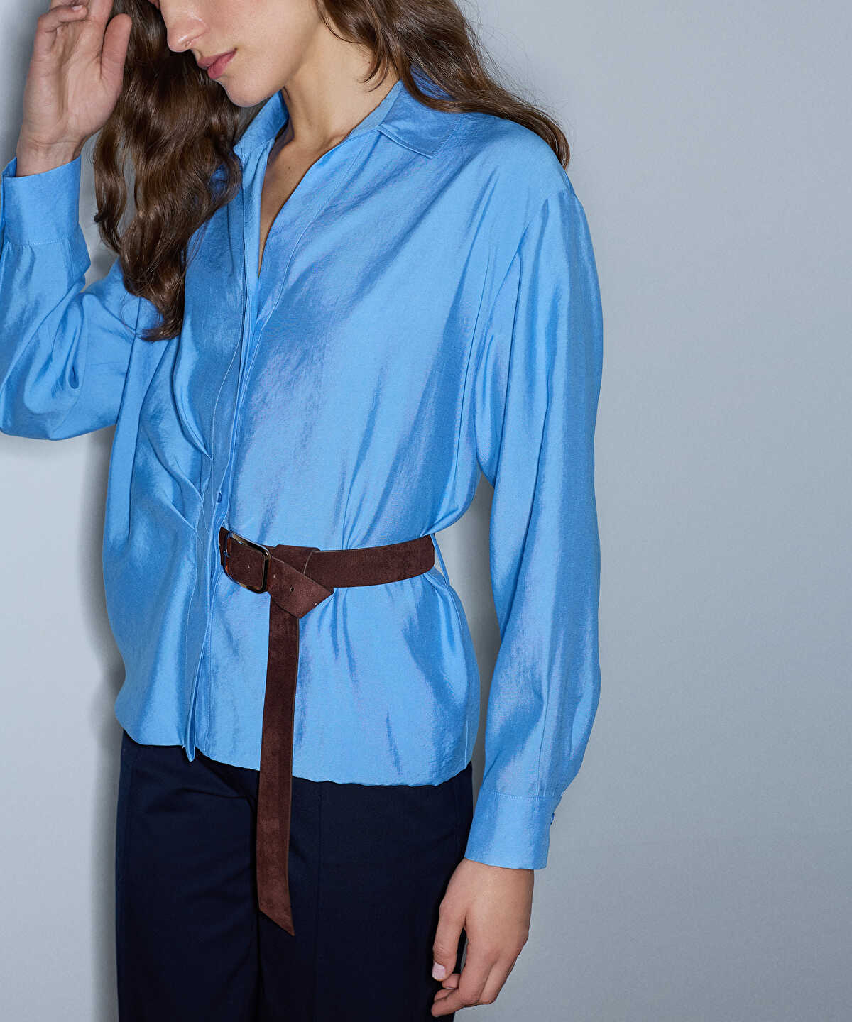 Belted Blouse
