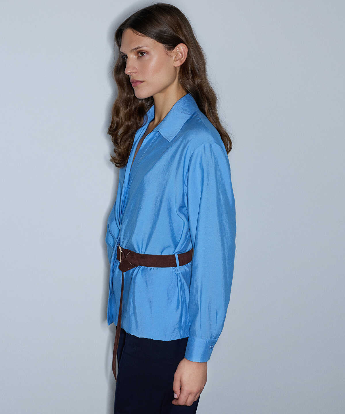 Belted Blouse