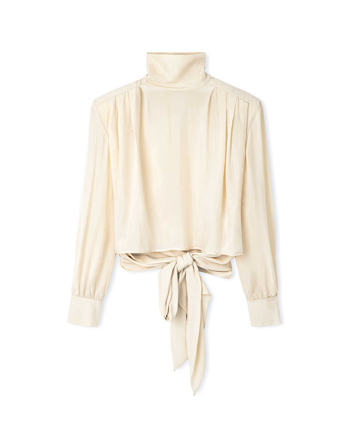 Satin-Look Blouse