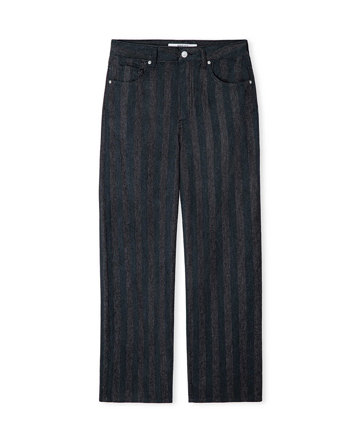 Striped Barrel Jeans