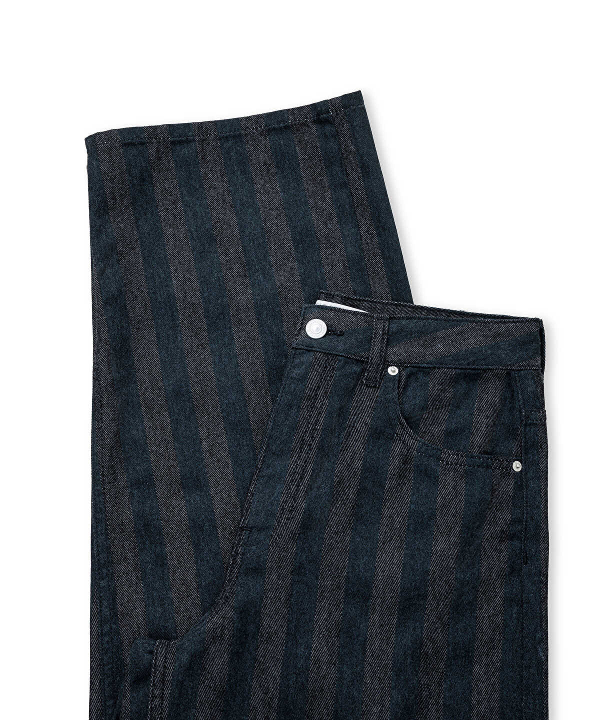 Striped Barrel Jeans