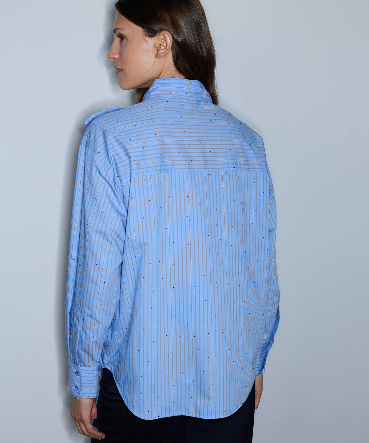 Tie-Neck Shirt