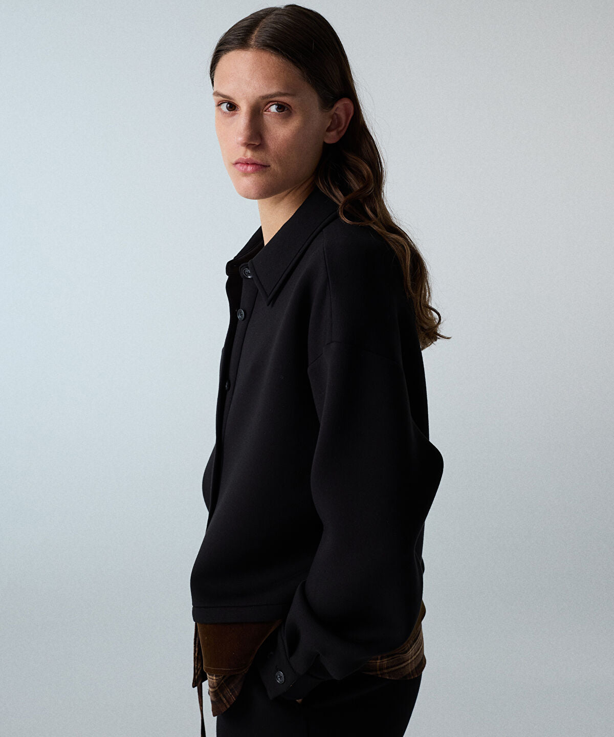 Contrast Layered Shirt