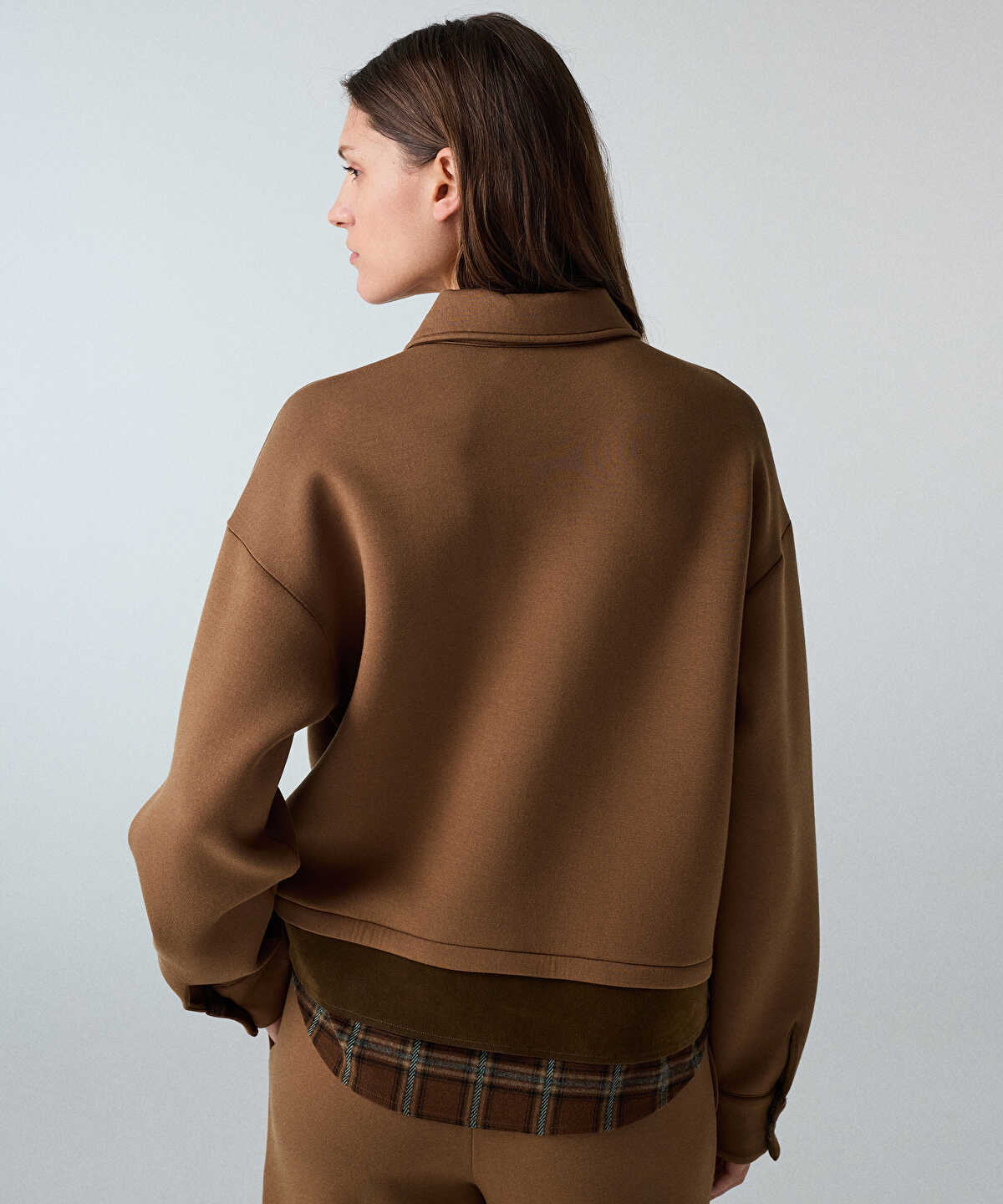 Contrast Layered Shirt