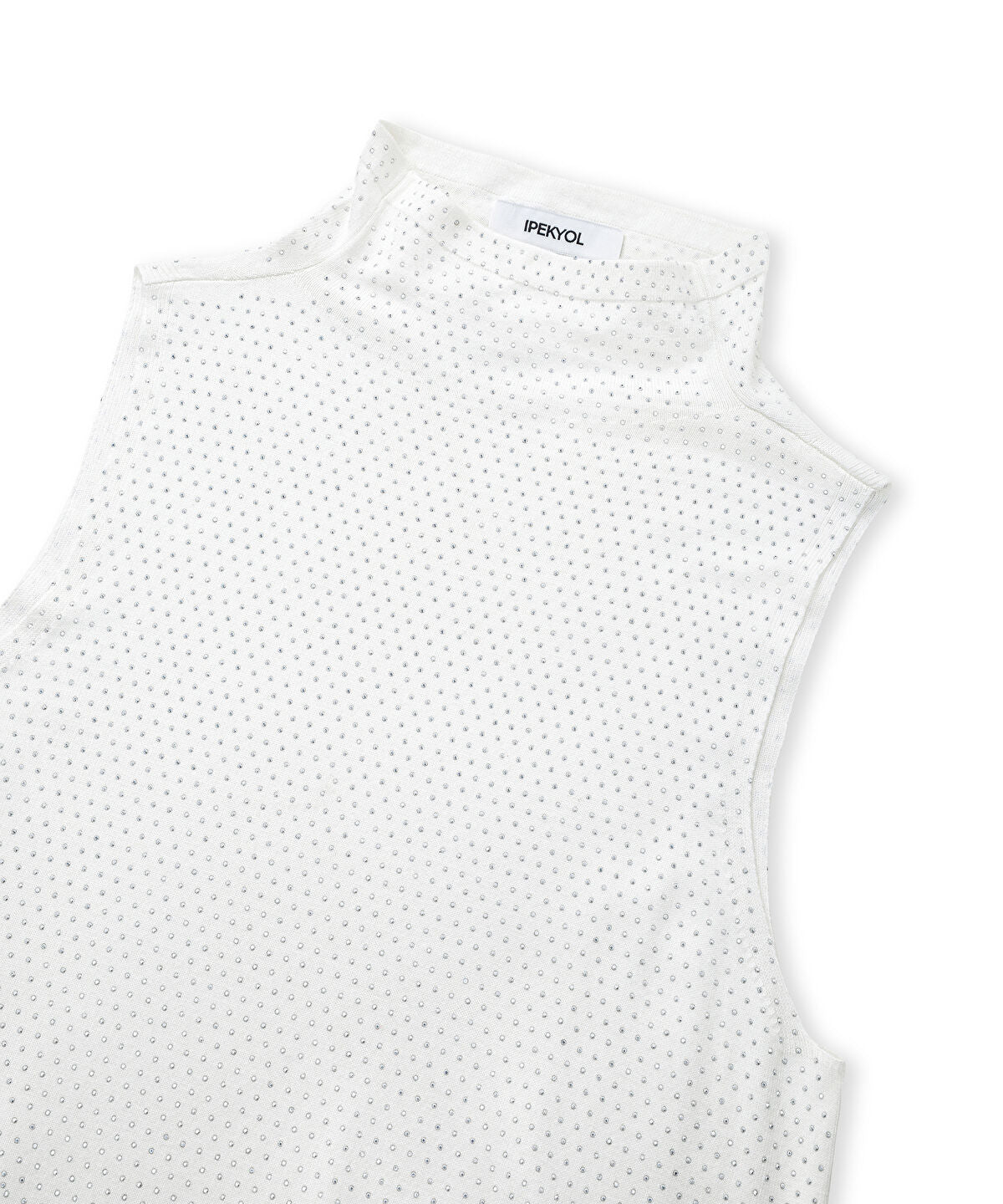 Knit Top with Rhinestones