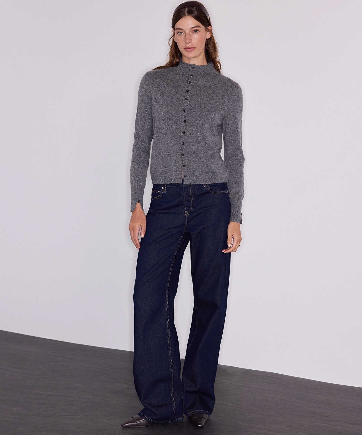 Lurex Wool-Blend Knit Top